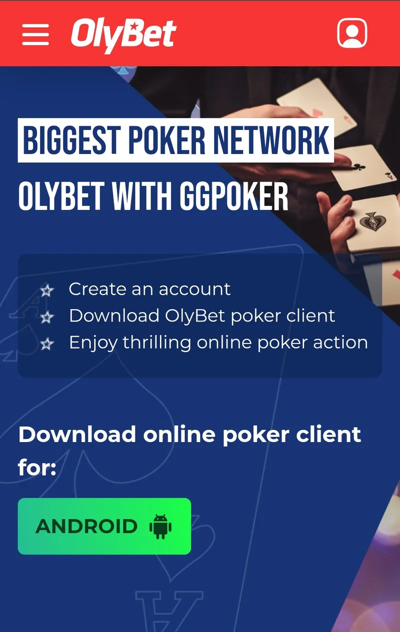 Android OlyBet App